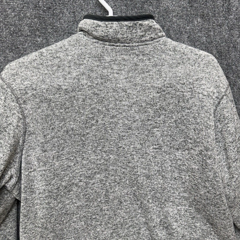Orvis Sherpa Lined gray Pullover  shirt sweater 1/4 zip Men's size 2XL - Picture 6 of 7